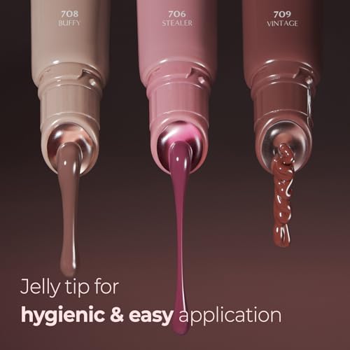 Laka Fruity Lip Glotioner #700 Glowy - High Shine Lip Gloss with Jelly Tip