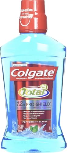 Colgate Total Pro-Shield Alcohol Free Mouthwash, Spearmint - 500mL