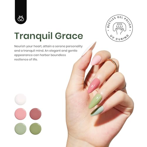 Beetles Fall Gel Polish Set - 6 Colors for Nail Art & Manicures