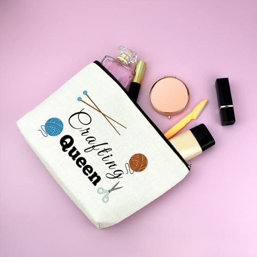 Crafting Queen Makeup Bag for Women | DIY & Sewing Gift
