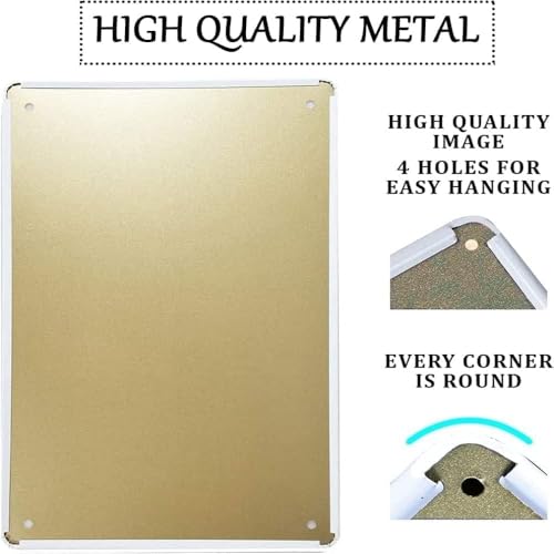 Skateboarding Frog Metal Sign - Funny Wall Art with Quote
