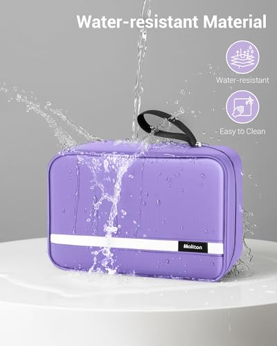 Maliton Hanging Travel Toiletry Bag - Waterproof Hygiene Organizer