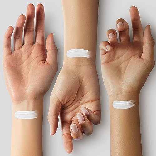 White Liquid Foundation Makeup with Flat Top Kabuki Brush - Long Lasting Face & Body Color