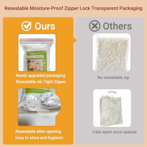 50-Pack Elastic Food Covers for 13x18in Pans & 19in Bowls