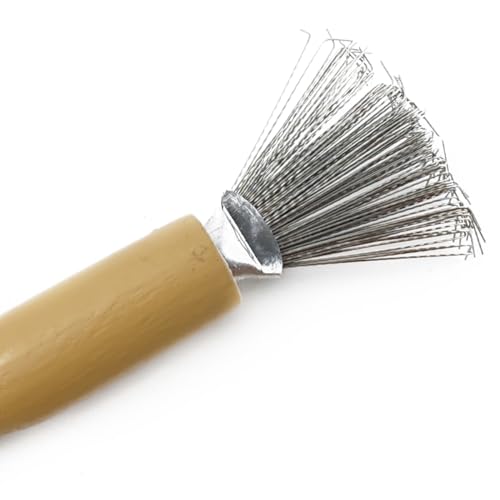 Hair Brush Cleaner Tools 6-Pack with Metal Wire Rake for Salon & Home