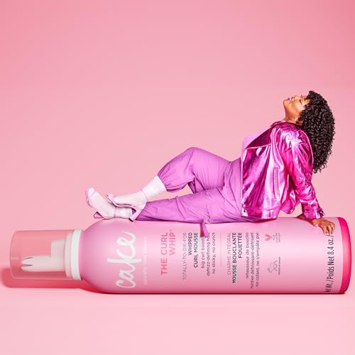 Cake Beauty Whipped Curl Mousse with Aloe Vera & Vitamin E - 8.4 Oz