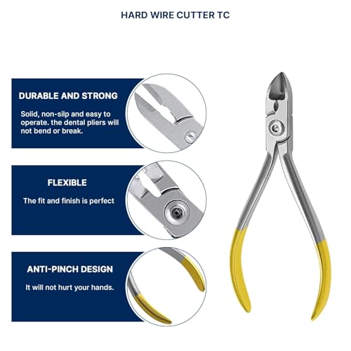 T/C Ligature Wire Cutter 5" - Precision Dental Orthodontic Tool