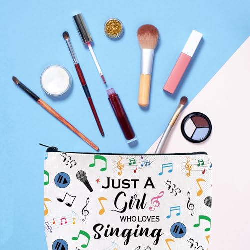 Gzrlyf Just singsingMB Singing Makeup Bag for Music Lovers