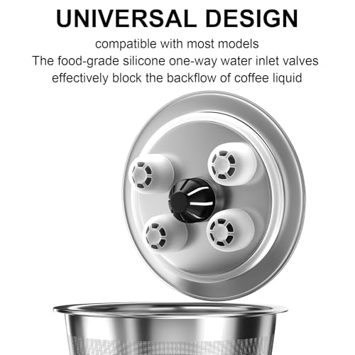 Refillable Stainless Steel Coffee Pods for Keurig Machines