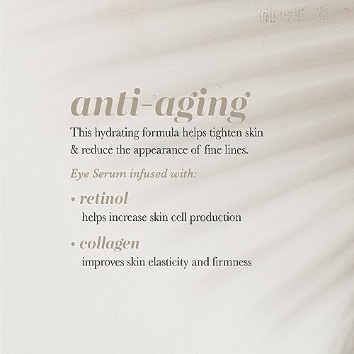 Pearlessence Retinol & Collagen Anti-Aging Eye Serum - 1oz Lightweight