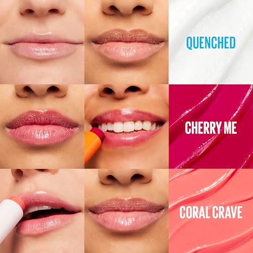 Maybelline Baby Lips Moisturizing Lip Balm 3-Pack - Hydrating Lip Care Set