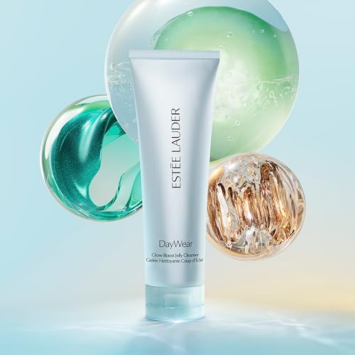 Estée Lauder DayWear Glow Boost Jelly Cleanser - Pore Minimizing Face Wash with Algae Extract & Cucumber