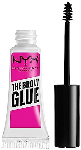 NYX Professional Makeup Brow Gel & Lip Gloss Set - Clear Brow Styler & Soft Shine Gloss