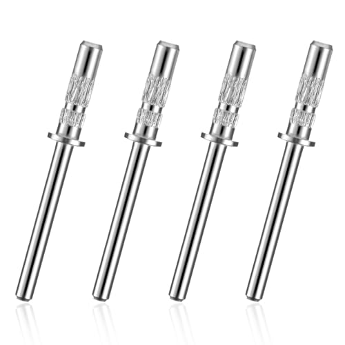 4Pcs Mini Mandrel Nail Drill Bits for Sanding Bands - 3mm