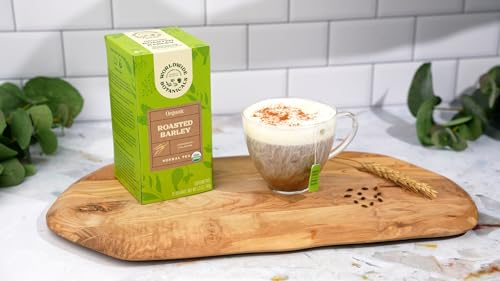 Organic Roasted Barley Tea - Caffeine-Free Mugicha, 25 Bags