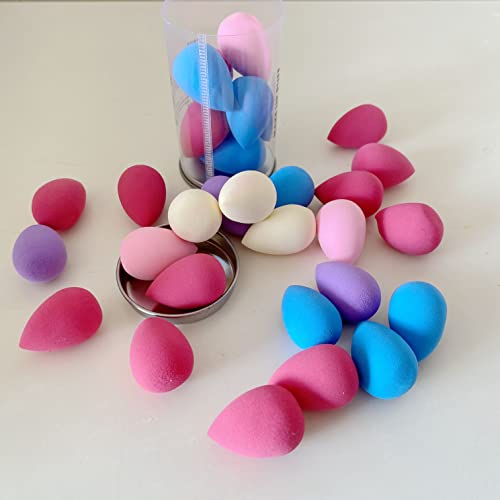 Urradia Mini Makeup Sponge Set - 10 Multi-Colored Blenders