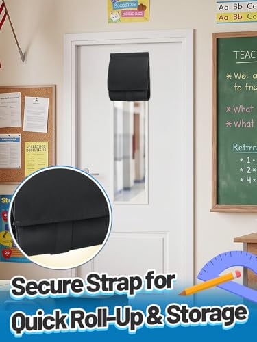 Bigmeta Classroom Blackout Shade - 90% Light Blocking, 6" x 32"