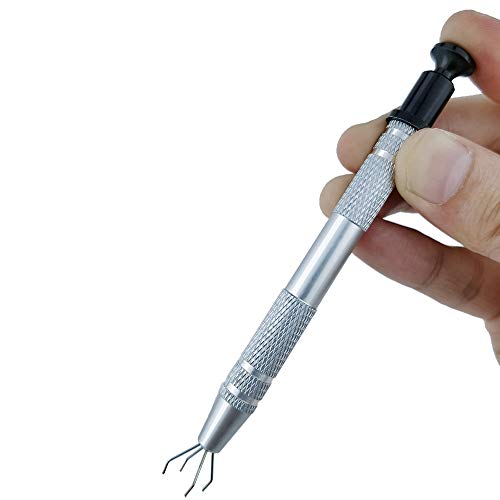 IQIANS 5 PCS Nail Art Claw Manicure Catcher & Pickup Tool for Nail & Electronics Precision