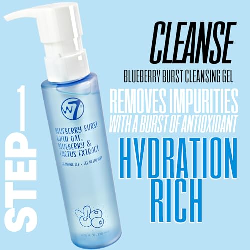W7 Self Care Skincare Set - Complete Daily Face Routine