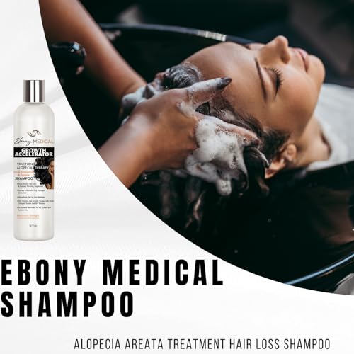 Ebony Medical Hair Growth Shampoo 12oz - Vegan & Sulfate-Free