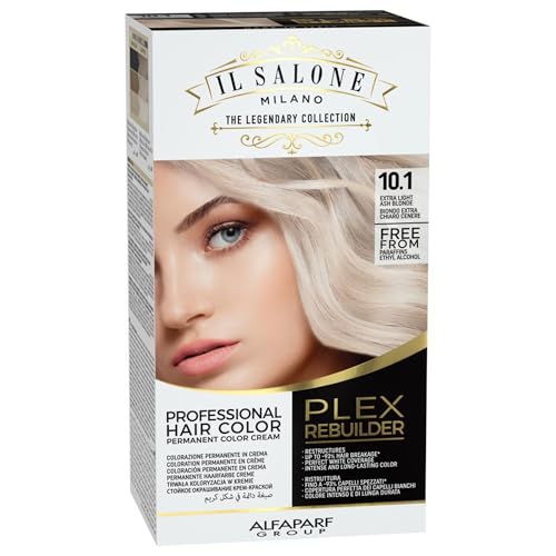 Il Salone Milano Plex Rebuilder Permanent Hair Color - 10.1 Extra Light Ash Blonde