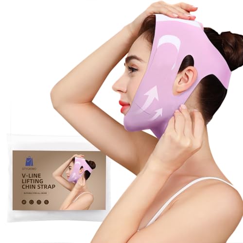 V-Line Chin Strap for Sleep & Yoga - Reusable Jaw & Face Shaping Band