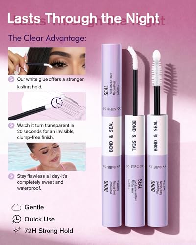 EYDEVRO Manga Bunny Lash Clusters Kit M - Wet Look False Eyelashes