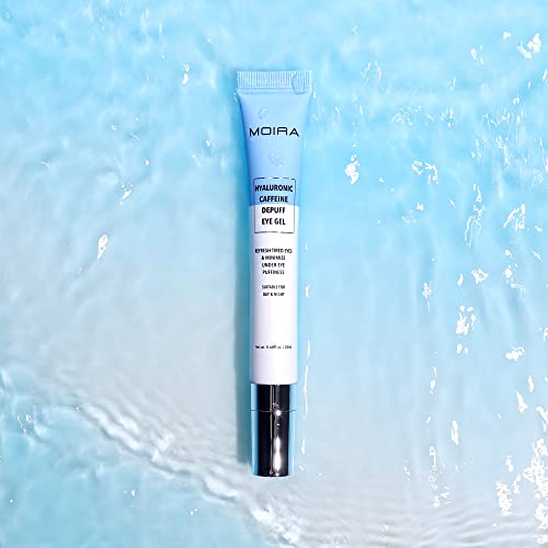 Moira Hyaluronic Caffeine Depuff Eye Gel - Soothes & Hydrates Eye Area