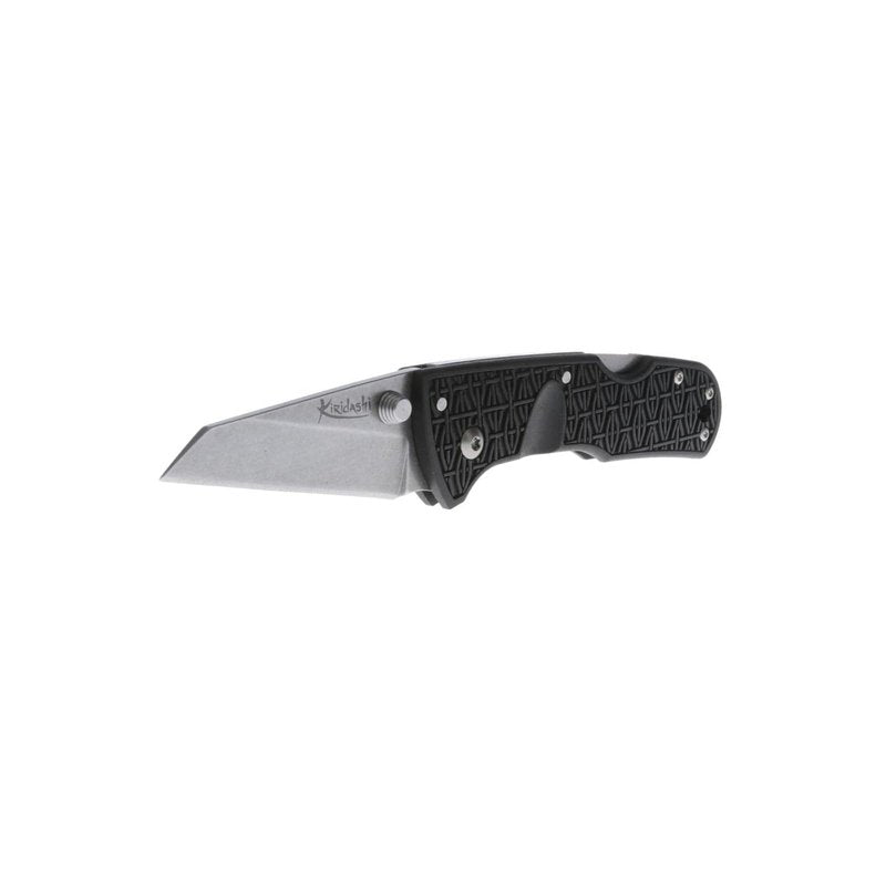 Cold Steel Kiridashi 2.5" 4034SS Sheepsfoot Blade 4" Griv-Ex Handle Everyday Carry Utility Tactical Folding Knife, Blister Pack