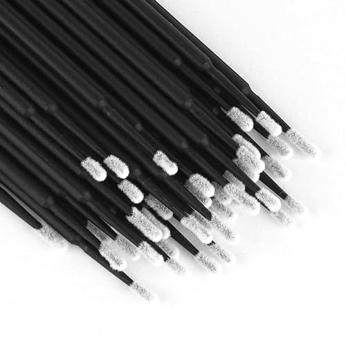 Cuttte 500PCS Micro Swabs for Eyelash Extensions & Makeup
