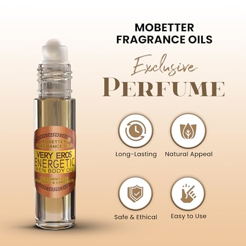 MoBetter Eros Energizing Body Oil Roll-On for Men