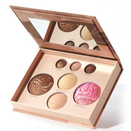 LLASIDO Baked Full Face Makeup Palette for Mature Skin