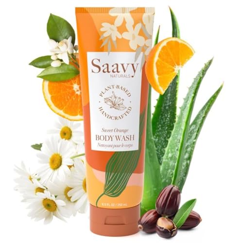 Saavy Naturals Deeply Hydrating Body Cream - Shea Butter & Sweet Orange