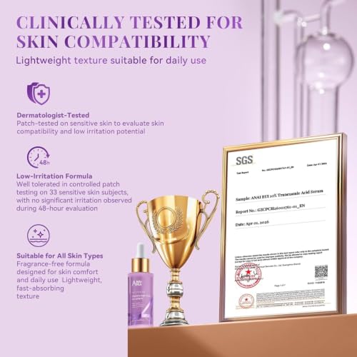 ANAI RUI 10% Tranexamic Acid Serum - Hydrating Face Treatment 50ml