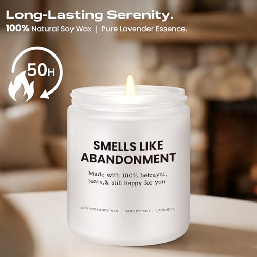 Funny Lavender Candle - Unique Farewell Gift for Coworkers