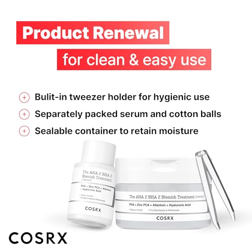 COSRX AHA 2% BHA 2% Blemish Spot Treatment Serum 50g for Acne & Scar Reduction
