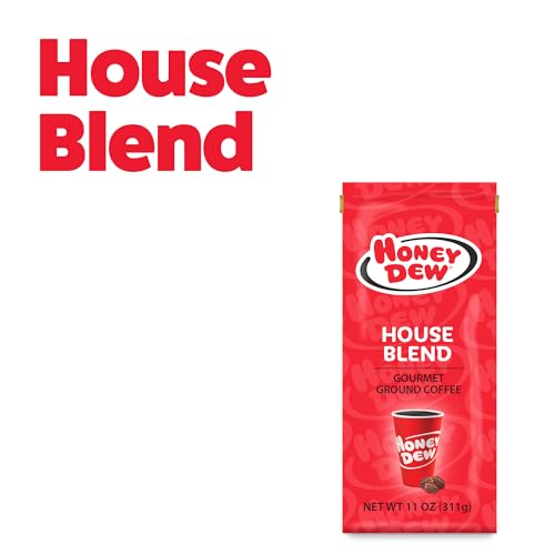 Honey Dew House Blend Ground Coffee – 11 oz Gourmet Coffee