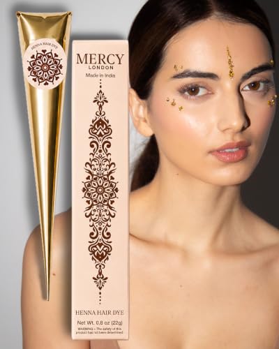 Henna Cones - 100% Natural Pre-Mixed Mehndi by MERCY LONDON