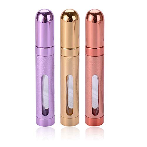 Beetoo 12ml Portable Refillable Perfume Atomizer - 6-Piece Travel Set