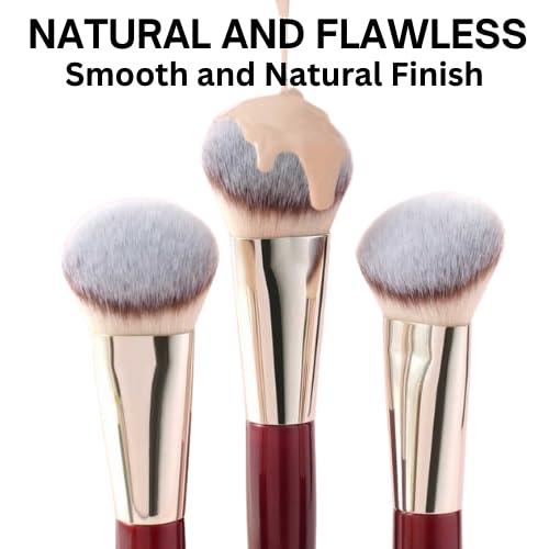 BLISSHI Foundation Makeup Brush - Soft Vegan Brush for Liquid & Cream