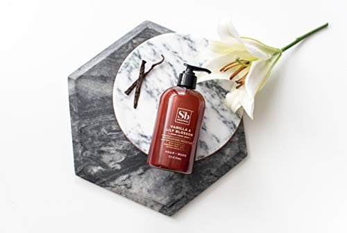 Soapbox Vanilla & Lily Blossom Liquid Hand Soap with Shea Butter, 340g