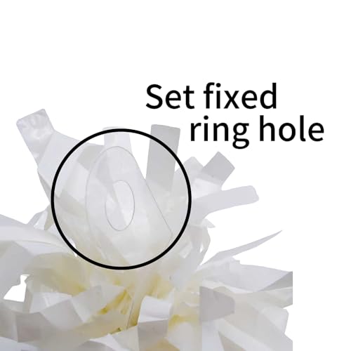 Moretreat Balloon Weights - 6 Pack White Durable Party Decor