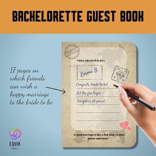 Passport to Marriage Bachelorette Party Game for Bride-to-Be