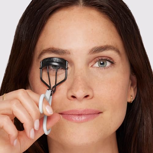 Tweezerman Great Grip Eyelash Curler - Matte Black Onyx Professional Tool