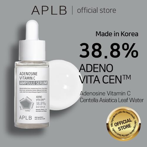 APLB Adenosine Vitamin C Ampoule Serum for Wrinkle Care & Hydration