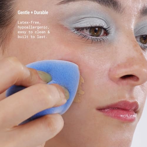 JUNO & Co. Microfiber Makeup Sponge - Dual Layer for Flawless Coverage