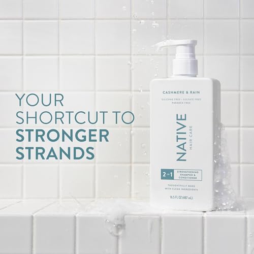 Native Strengthening 2-in-1 Shampoo & Conditioner - Cashmere & Rain 16.5 fl oz