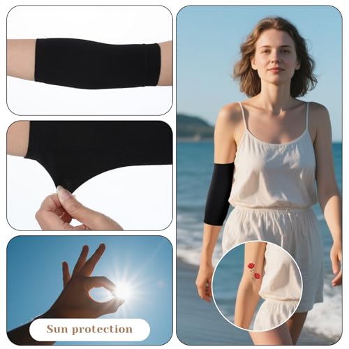 Tattoo Cover Up Sleeves - UV Protection Forearm Sleeves (2 Pairs)