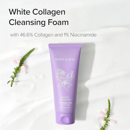Mary&May Collagen Cleansing Foam 5.07 Fl Oz - Creamy Face Wash