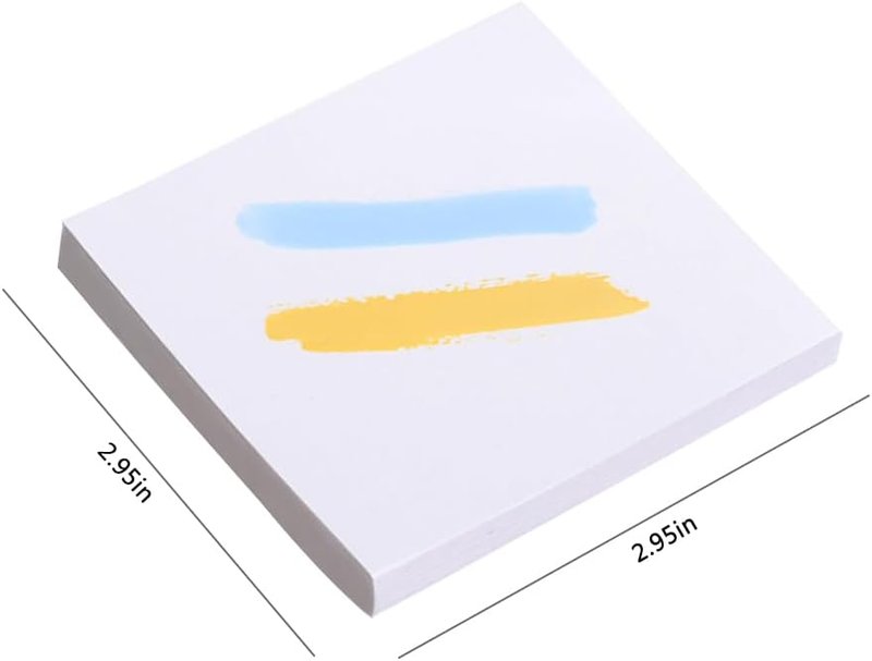 Disposable Nail Art Palette Papers - 50 Sheets Waterproof Double-Sided Gel Polish Mixing Palette | 2.9x2.9 Inch